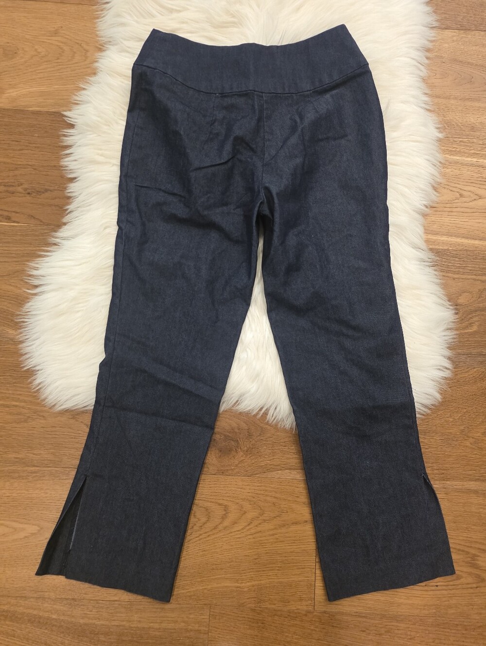 Vintage Women’s Dark Blue Denim Suit Jacket & Pants Set - Picture 13 of 13